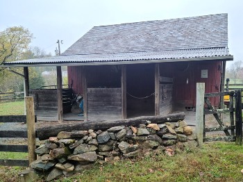 Side of the barn.